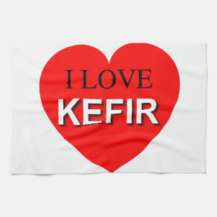 Paño De Cocina Amo a Kefir