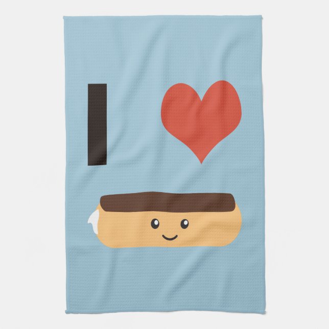 Paño De Cocina Amo Eclaires (Vertical)