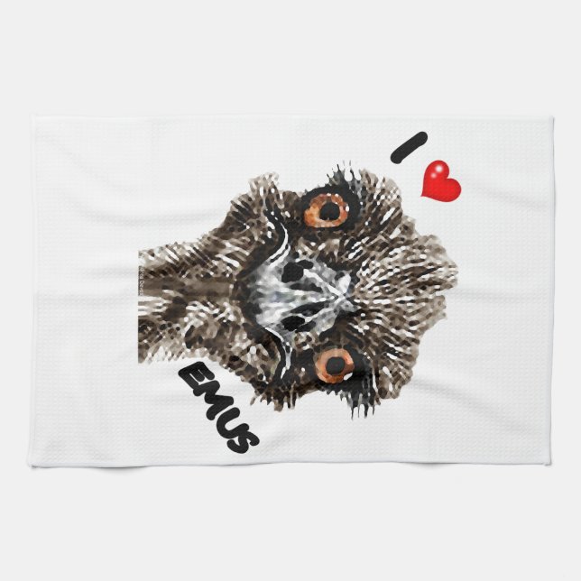 PAÑO DE COCINA AMO EMUS (Horizontal)