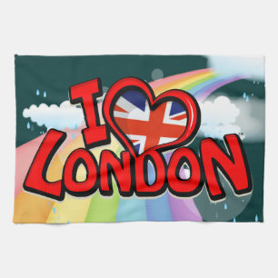 Paño De Cocina Amo Londres