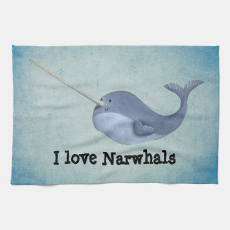 Paño De Cocina Amo Narwhals