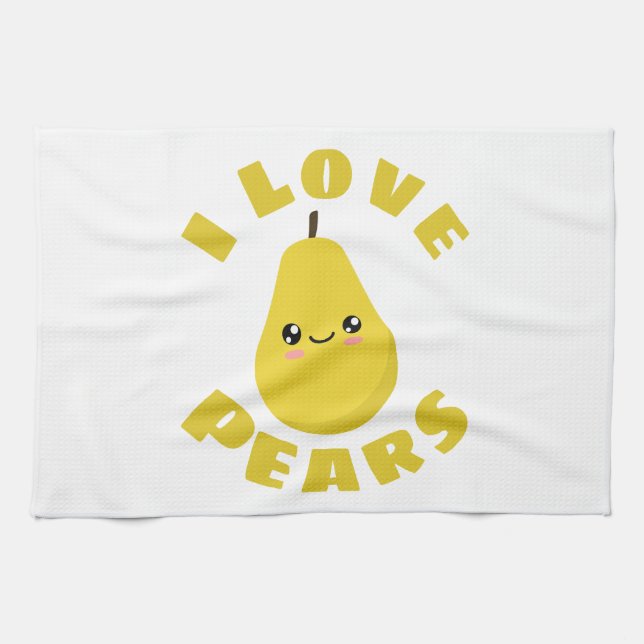 Paño De Cocina Amo Pears (Horizontal)