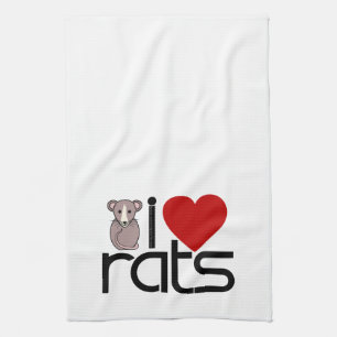 Paño De Cocina Amo ratas
