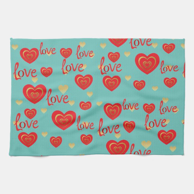 Paño De Cocina amor (Horizontal)