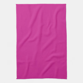 Paño De Cocina Amor de Mariposa | Color Sólido Magenta 1