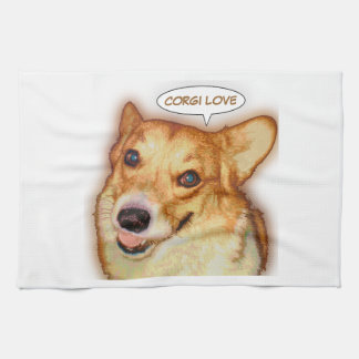 Paño De Cocina Amor del Corgi
