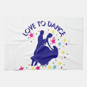 Paño De Cocina Amor por la danza
