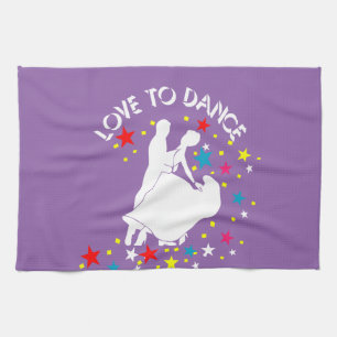 Paño De Cocina Amor por la danza