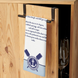 Paño De Cocina Anclaje náutico Crea tu propia receta