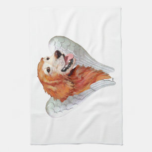 Paño De Cocina Ángel Golden Retriever