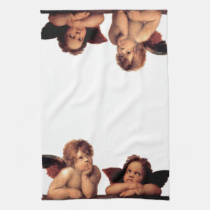 Paño De Cocina Ángeles reflexivos