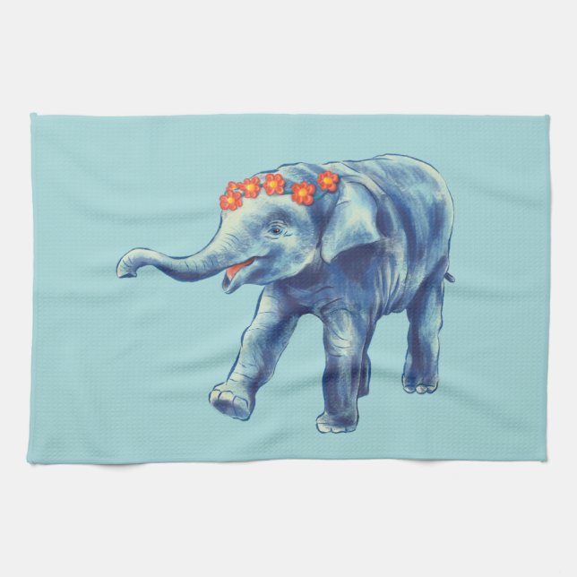 Paño De Cocina Animal guanero de la sabana (Horizontal)