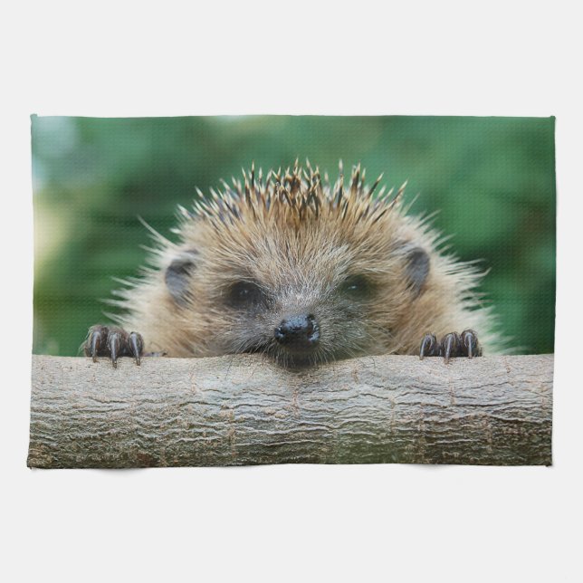 Paño De Cocina Animales de bebé más afectados | Sonrisa de edgeho (Horizontal)