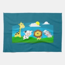 Animales de dibujos animados          