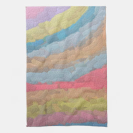 Paño De Cocina Ann Arbor Pastel Chalk Art