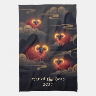 Paño De Cocina Año de la Cabra 2027