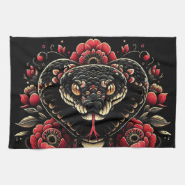 Paño De Cocina Año de la serpiente 2025: Sabiduría, transformació