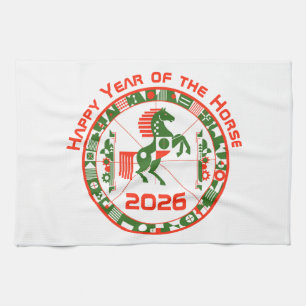 Paño De Cocina Año del caballo 2026
