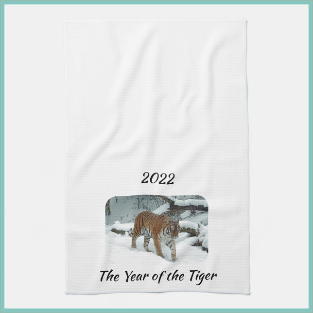 Paño De Cocina Año elegante del tigre 2022 (Subido por el creador)