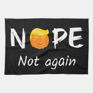 Paño De Cocina Anti-Trump - No, no más edición de Halloween II