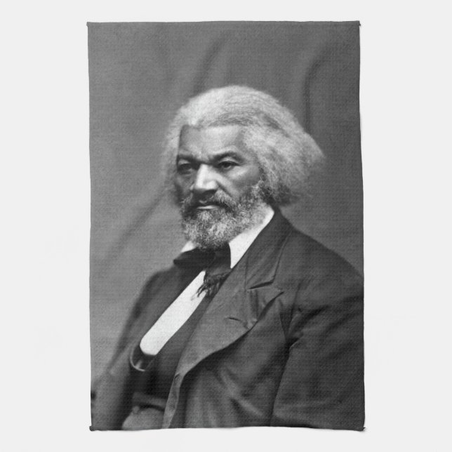 Paño De Cocina Antiguo Fr3d3rick Bailey Douglas Héroe Africano Am (Vertical)