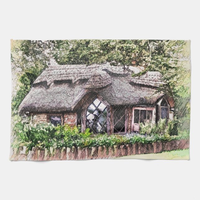 PAÑO DE COCINA ANTIGUO INGLATERRA (Horizontal)