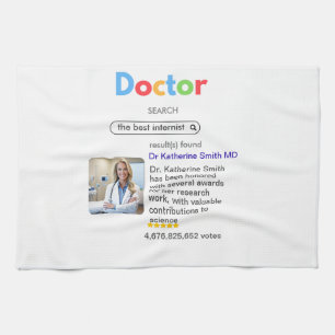 Paño De Cocina ANTISTRESS PHYSICIAN DOCTOR google INTERNIST
