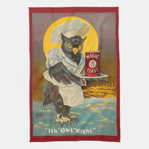 Paño De Cocina anuncio impreso de ave Magic Yeast 1912