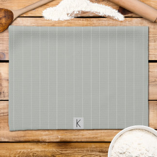 Paño De Cocina Apellido Sage Green White Strike