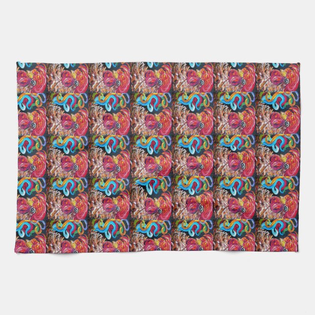 Paño De Cocina Apenas tonto llano (Horizontal)