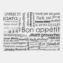 Paño De Cocina Appetit del Bon en otras idiomas