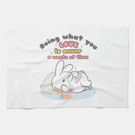 Paño De Cocina Aprecie sus pasiones - Un acogedor recordatorio de