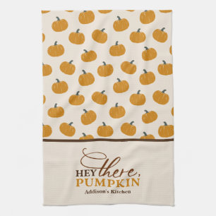 Paño De Cocina Apron de calabaza personalizada
