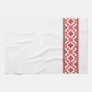 Paño De Cocina Apron ucraniano de diseño de Vyshyvanka
