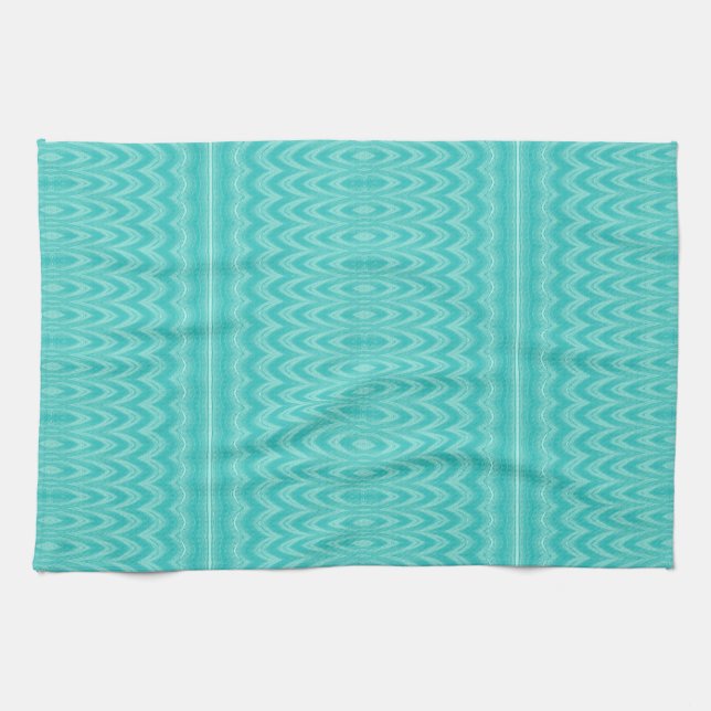 Paño De Cocina Aqua Faux Tulle (Horizontal)