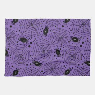 Paño De Cocina Arañas divertidas de Halloween