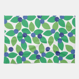 Paño De Cocina Arándano azul.