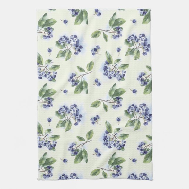 Paño De Cocina Arándanos (Vertical)