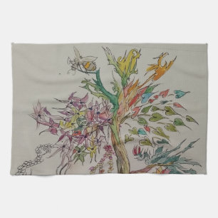 Paño De Cocina Árbol ancestral transcendente