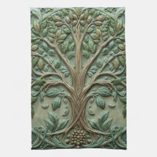 Paño De Cocina árbol de la vida de William Morris Vintage pre-raf