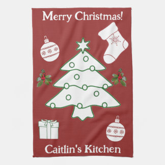Paño De Cocina Árbol de Navidad