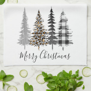 Paño De Cocina Árbol de navidad agrícola