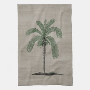 Paño De Cocina Árbol de palma vintage