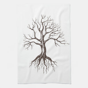 Paño De Cocina Árbol desnudo