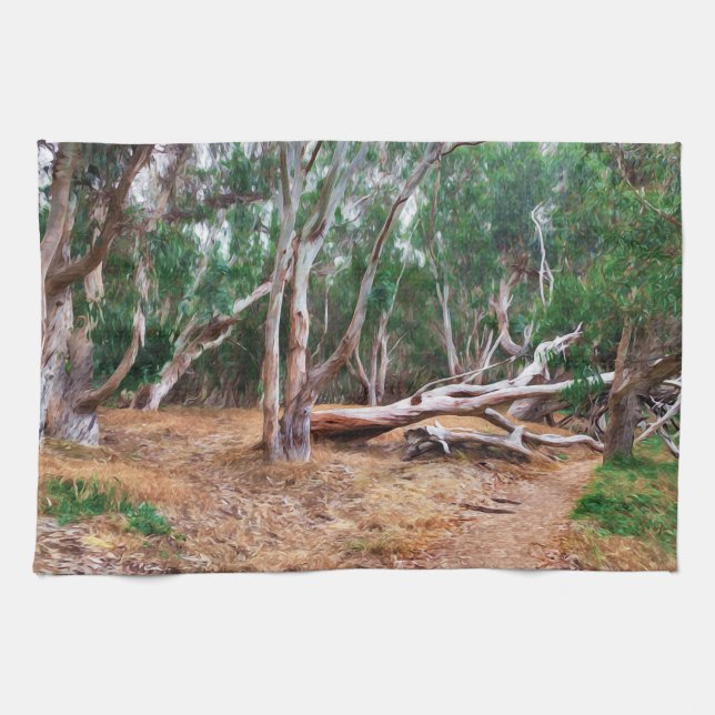 Paño De Cocina Árboles (Horizontal)