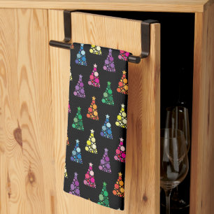 Paño De Cocina Árboles Brillantes