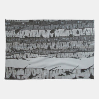 Paño De Cocina Árboles de abedul