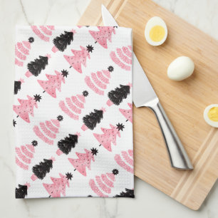 Paño De Cocina Árboles de Navidad