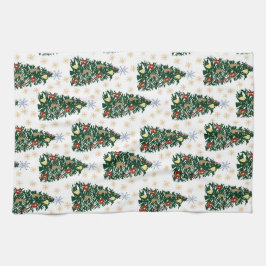 Paño De Cocina Árboles de Navidad - Fiestas festivas