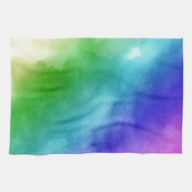 Paño De Cocina Arco de arcoiris (Horizontal)